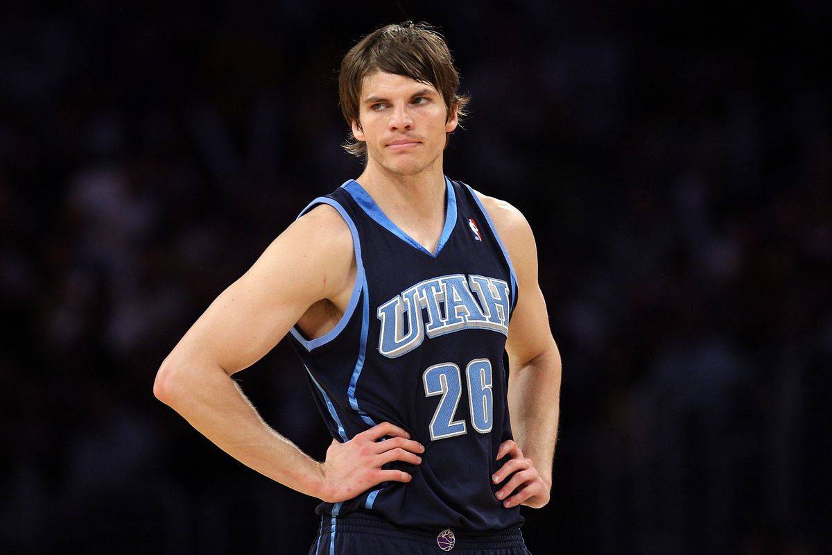 凯尔·科沃尔,nba一代名射手,生涯场均9.7分的他,一直以42.