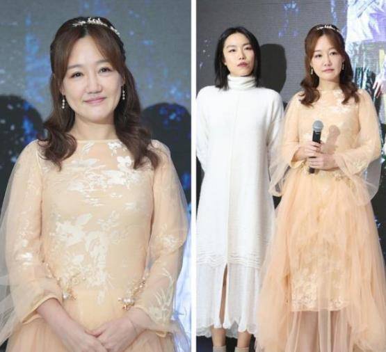 设计 薛佳凝也难逃中年定律，明明穿少女风的裙子，却也遮不住老态了