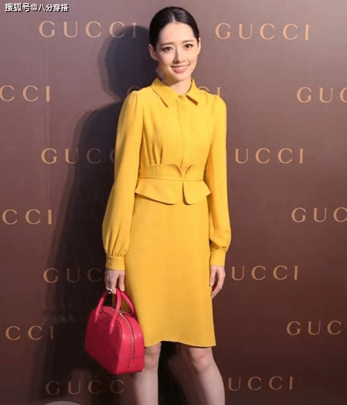 郭碧婷 郭碧婷婚后气质大变，一袭黄裙利落洒脱又有气场，越来越有阔太样