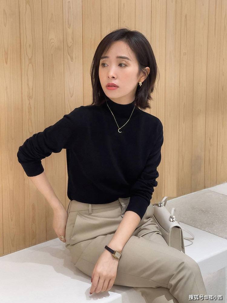 黑色 这才是40岁女人衣橱该有的秋季单品，百搭不老气，让你穿出好气质