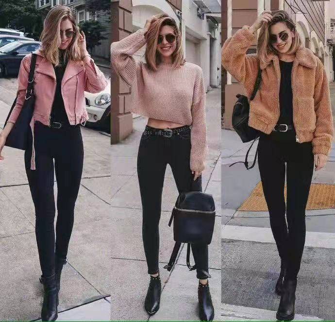 黑色 “小黑裤”是出镜率最高的，百搭不过时