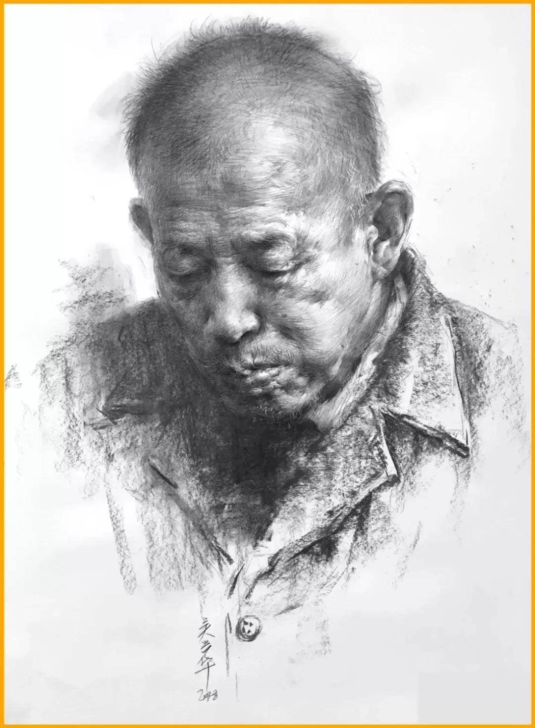 整体 头像素描的黑白灰处理要诀，学会了得高分就不难！