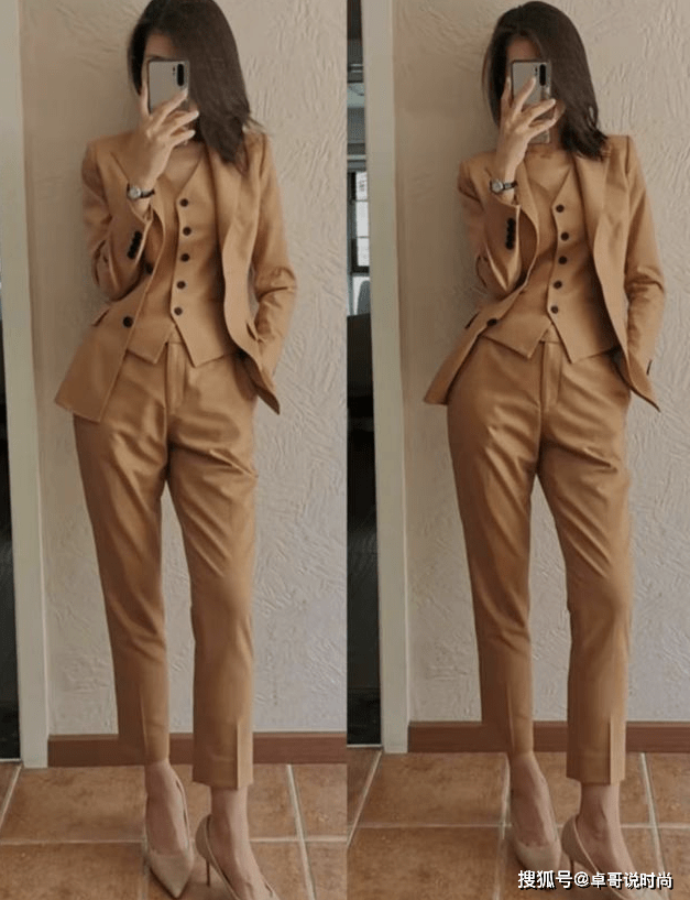 黑色 中年女性穿搭只会黑白配？试试“大地色”搭配，高级又耐看