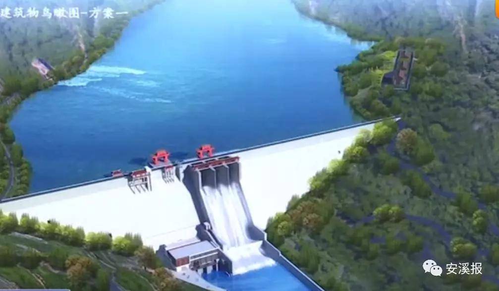 "项目施工方中国水利水电第十六局现场负责人黄书维说,整个大坝建设所