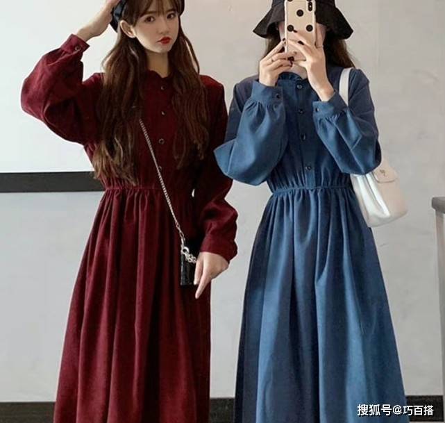 身长 秋冬天连衣裙别乱选，根据这三点挑，上身效果绝不会很差