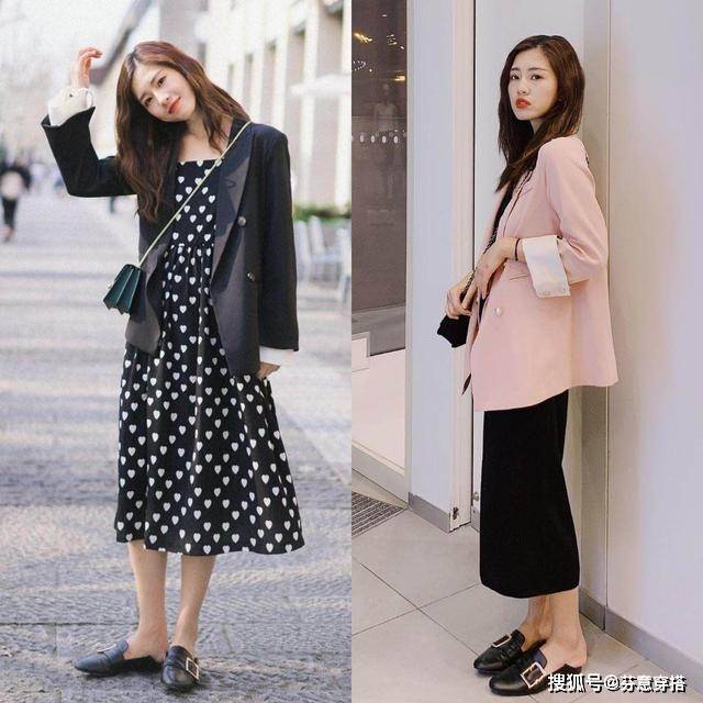 配饰 最近很流行的“小西装”,30+女人都适合,照着穿优雅又显瘦
