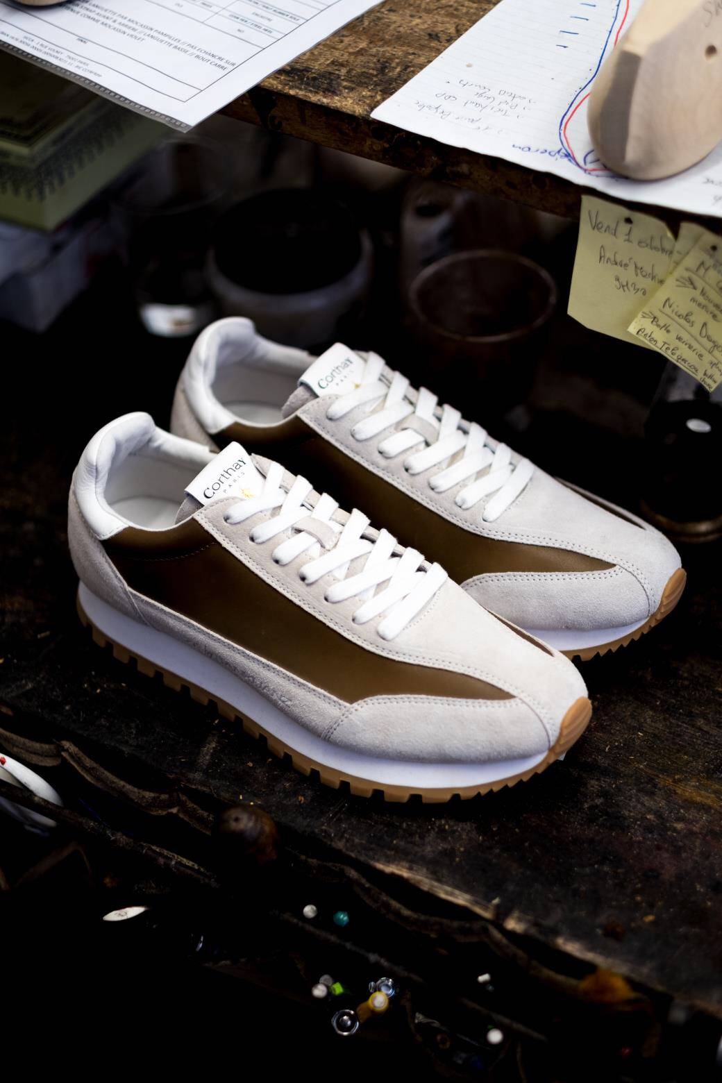 陈木 Maison Corthay复古慢跑鞋 随性简洁经典复古时尚