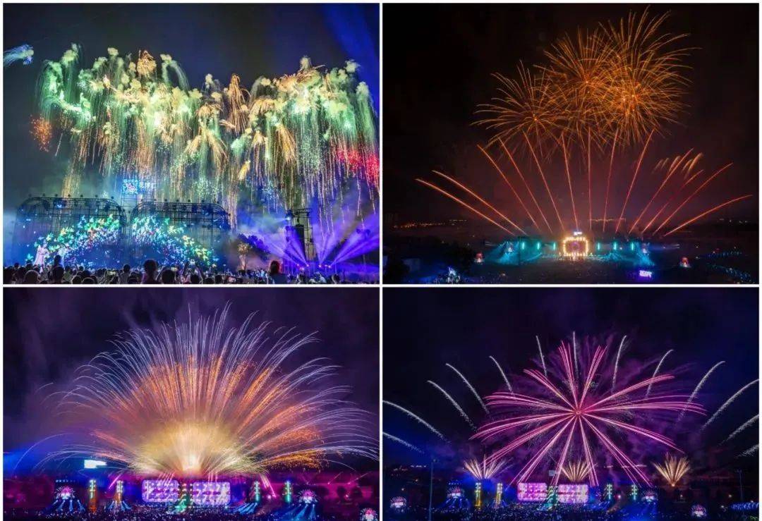 日赏鲜花,夜观烟花,花博汇国庆人气爆棚,7天总游客接待量近20万人次.