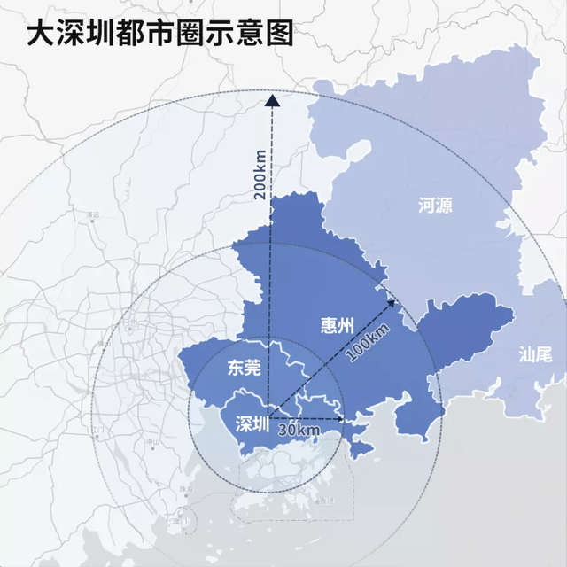 惊艳进阶的深圳都市圈竟圈出新爆发点还有一线湖居