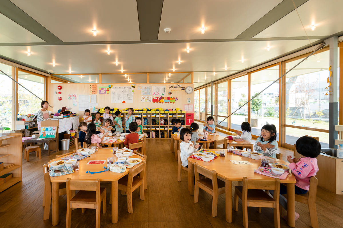 因为|什么才是儿童好设计?看手冢贵晴12个顺应自然哲学的幼儿园设计