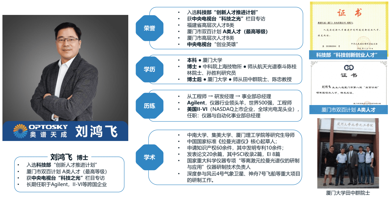 喜讯奥谱天成创始人刘鸿飞博士获聘中南大学博士生导师