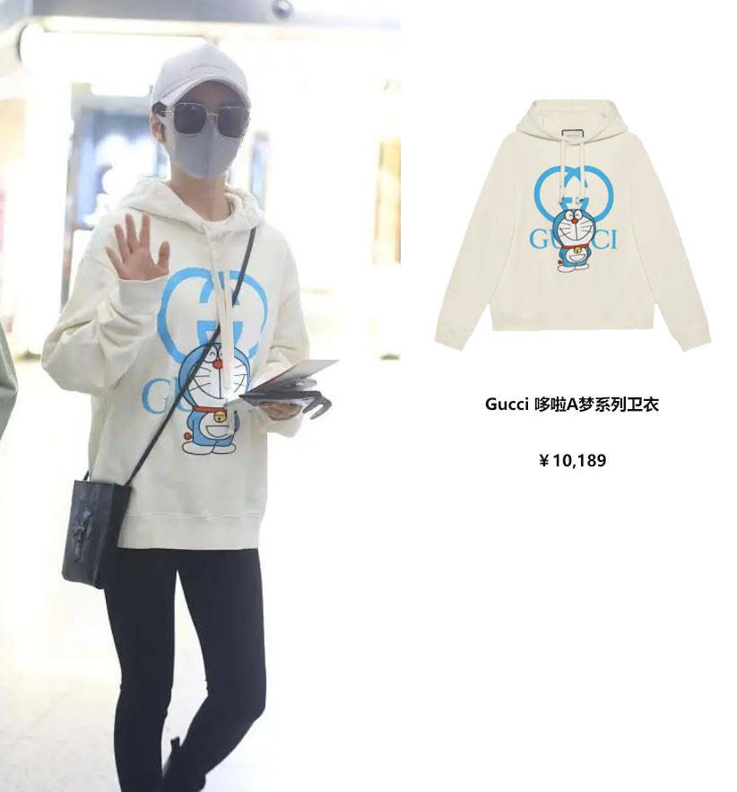 吴京 吴京爆火谢楠也变高调,一件卡通卫衣就要1万多,气质还像小姑娘