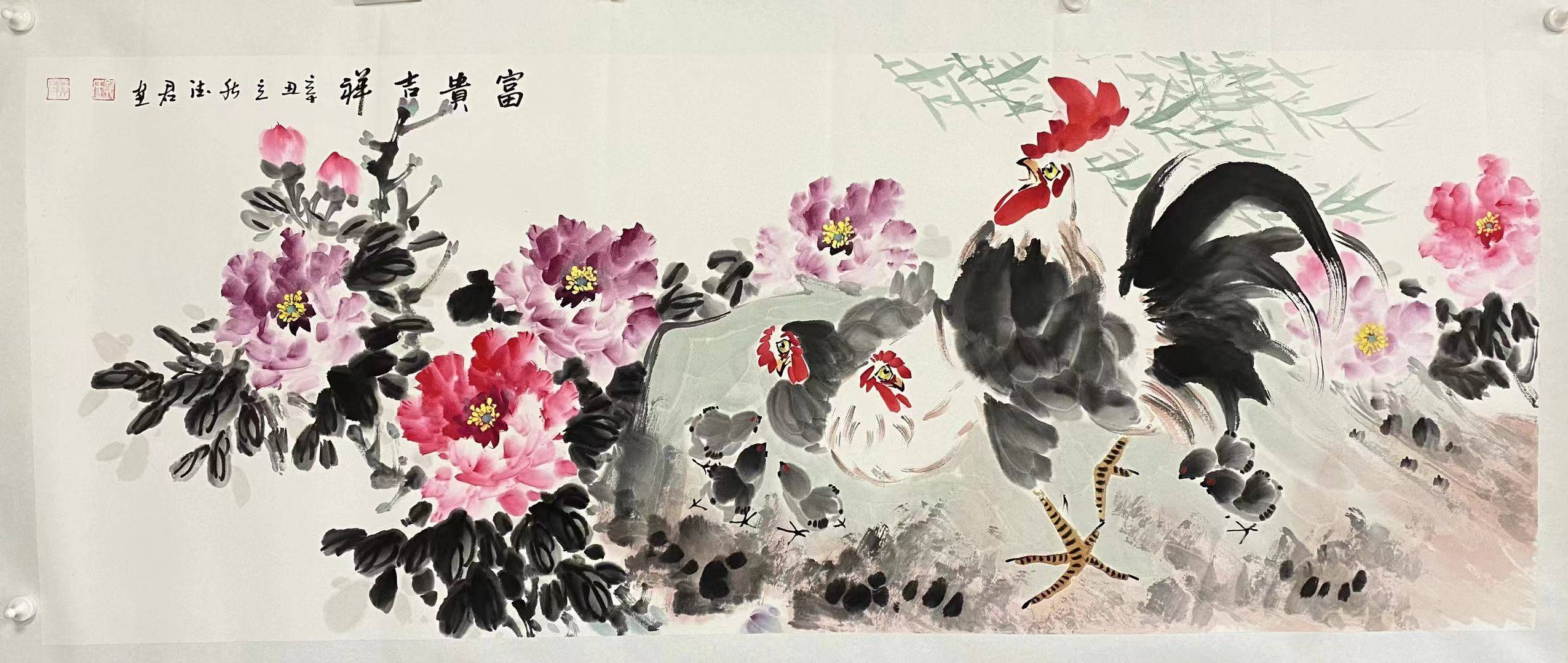 蔡可刚|著名花鸟画家-孔德君老师简介及作品欣赏