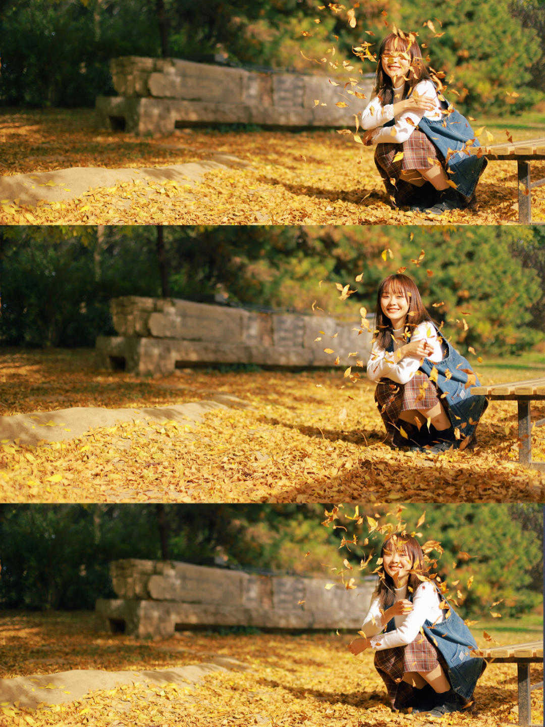 图片 秋冬的半身裙这样穿,时髦百搭又显气质,普通女生也能驾驭