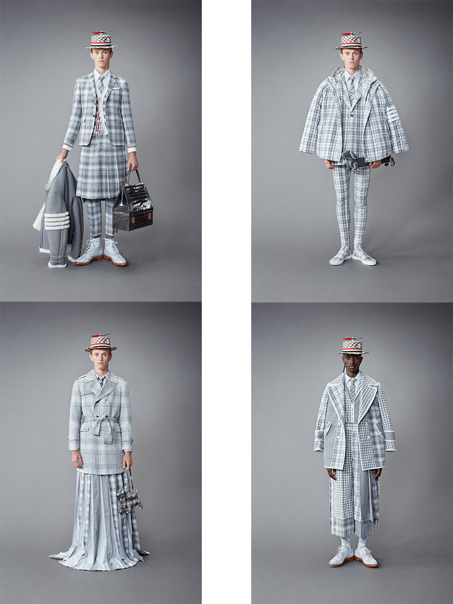 男装 Thom Browne 2022度假风男装系列，古典与惊喜的结合