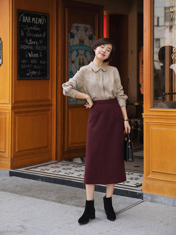 毛衣 给大家分享一些内搭搭配技巧