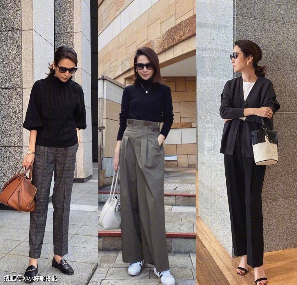 颜色 这才是50岁熟女的秋季穿衣榜样！高级又得体，照着穿想不气质都难