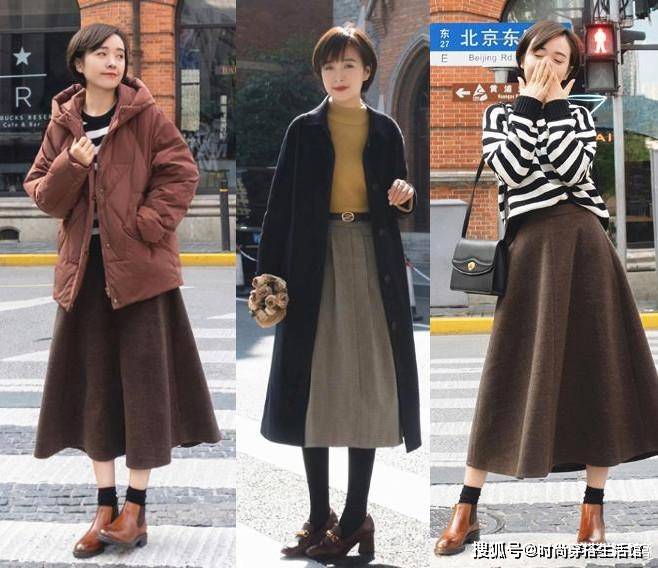 毛衣 秋天的裙子别乱穿，备上这4条“经典款”，搭毛衣、衬衫都好看