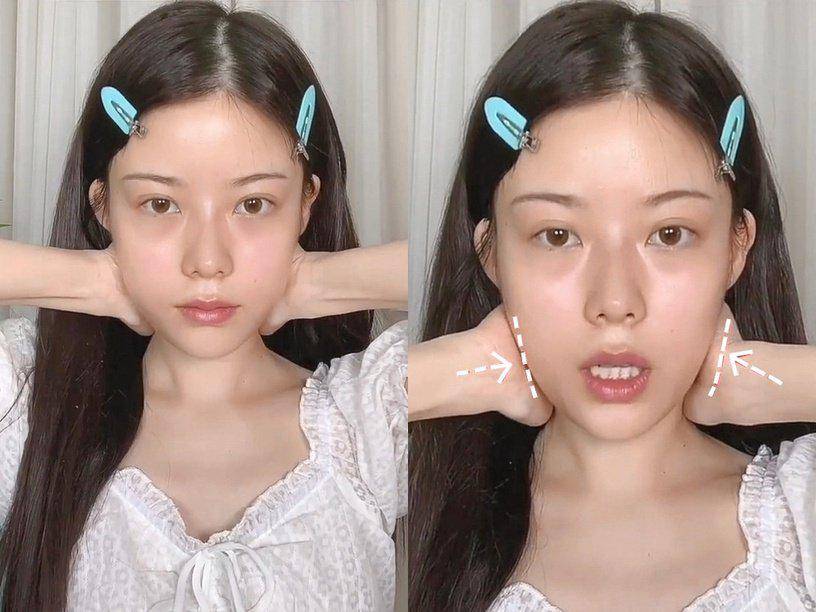 脸部方脸成高级脸代表?做好消水肿、紧实下颌线这几步,方脸变精致脸