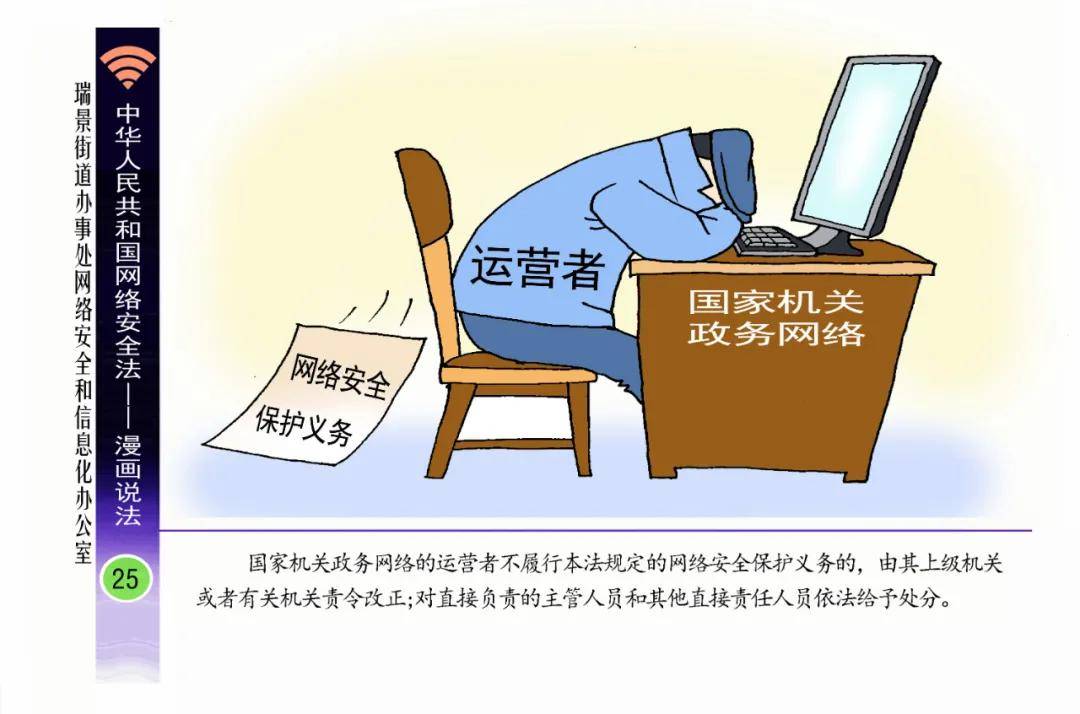 瑞景街漫画说《网络安全法》_来源