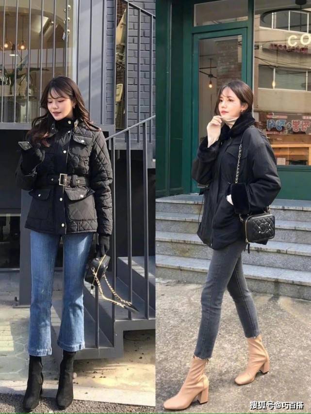 脚踝 秋冬“不露腿”穿搭来袭，保暖可以显高显瘦，北方姑娘记得收藏