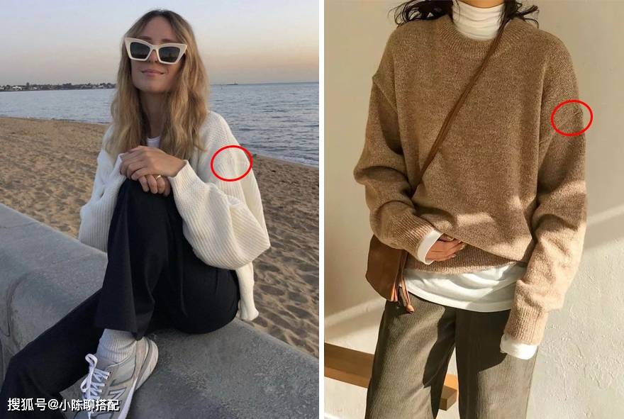 款型 毛衣+半裙，毛衣+烟管裤=今秋时髦搭配，可气质可温柔