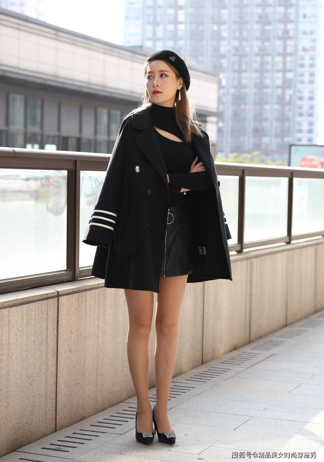 黑色 秋日帅气穿搭,你get到了吗?