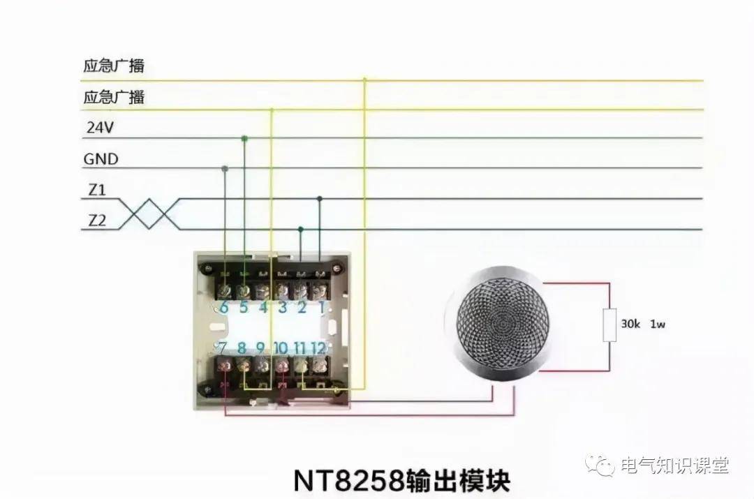 泛海三江設備接線圖5,泰和安消防一體化各系統接線圖4,海灣常用模塊