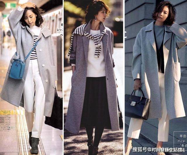 颜色 降温后不管穿裙子还是裤子，建议穿这几款“外套”，时髦又保暖