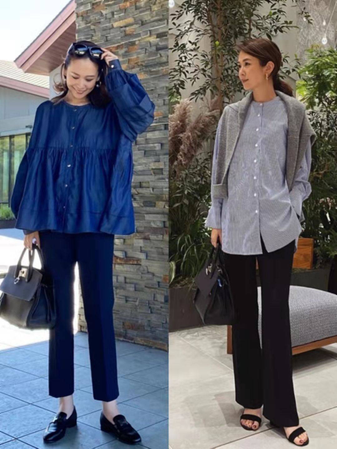 中性 日本证那穿搭分享：30-50+女性穿搭更加精致大方，高品质值得借鉴