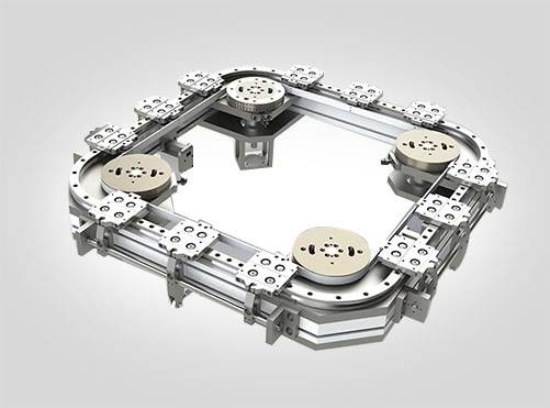 环形导轨输送线的特性