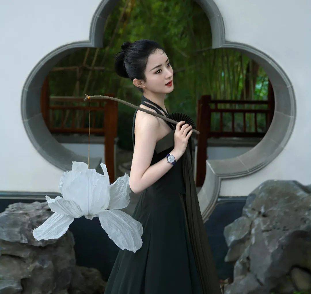 赵丽颖 离婚后的赵丽颖，携手写意国风拍大片！网友：美出天际