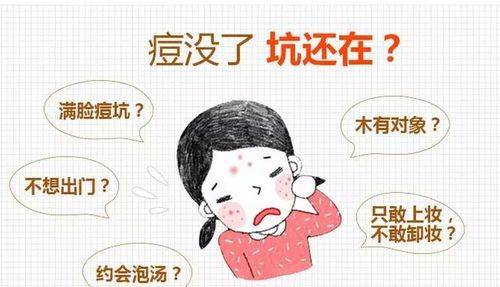 果酸依雪美容：脸上的痘坑该如何处理？