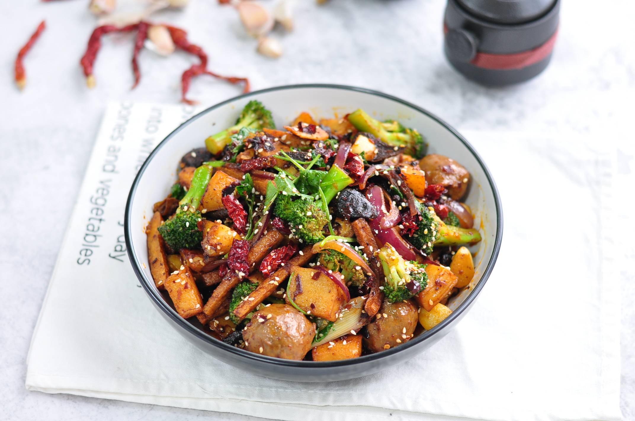 下饭好吃的麻辣香锅,一学就会,老婆三天两头点名要吃