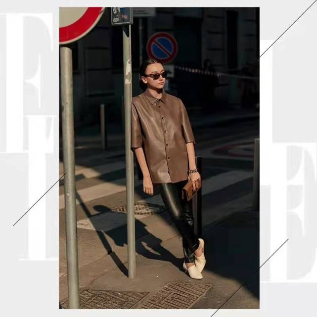 饰品 谁说皮衣不能拥有女人味！跟刘诗诗学皮衣穿搭，轻松拥有同款优雅