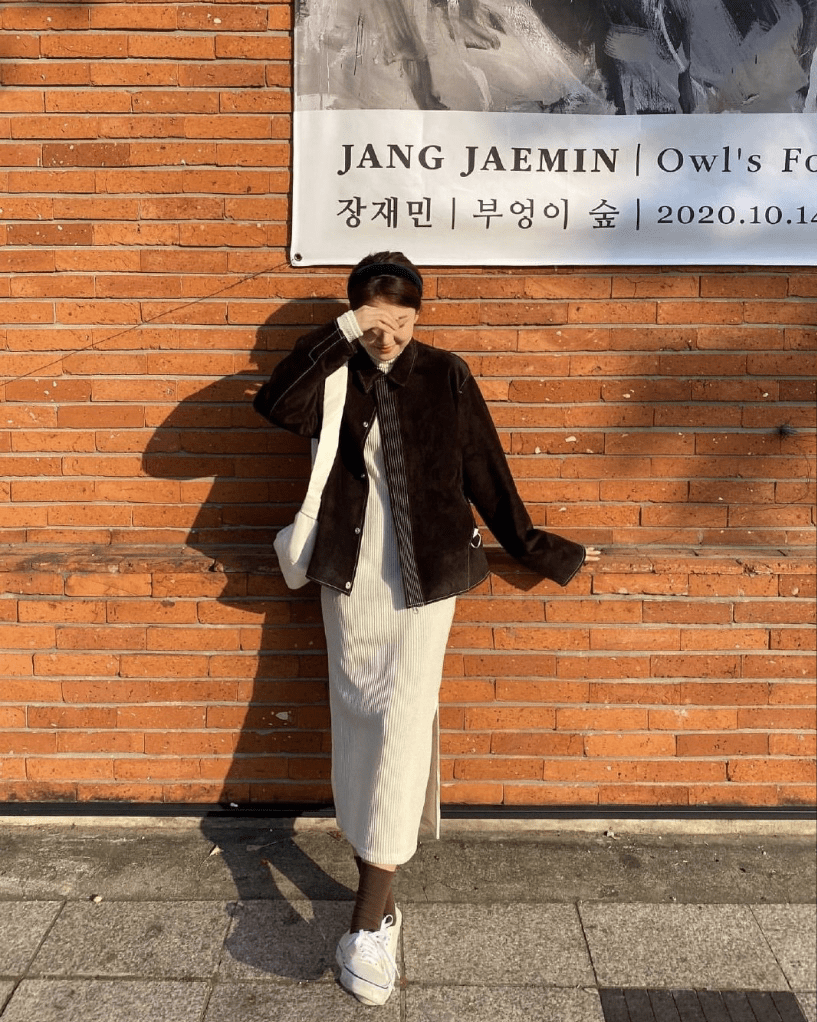 显得 秋季的甜美穿搭来了,减龄显高还保暖