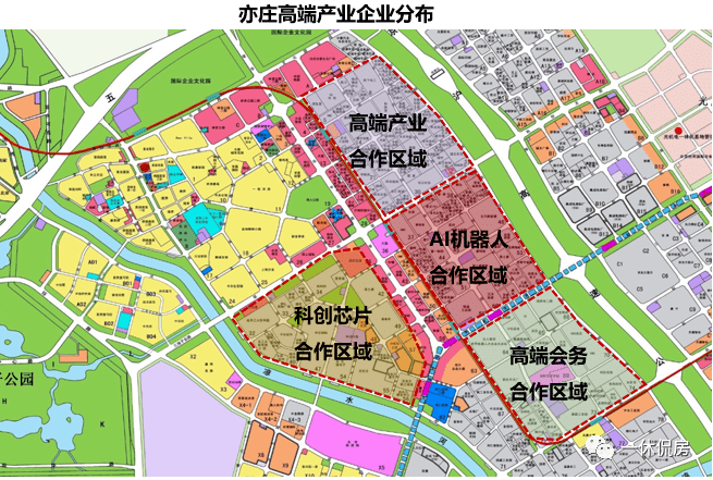 亦庄河西区规划图图片