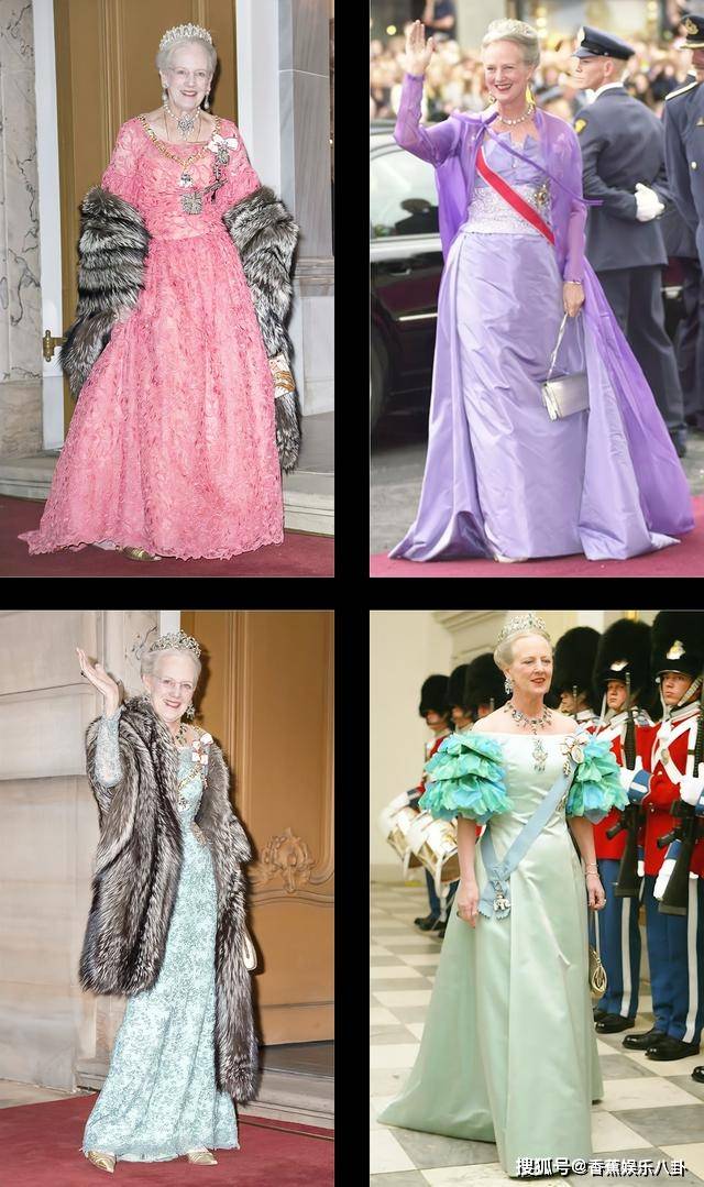 英国皇室 81岁还抹甲油吃热狗？公主心不灭的丹麦女王，才是真正少女模样