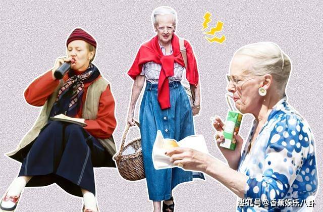 英国皇室 81岁还抹甲油吃热狗？公主心不灭的丹麦女王，才是真正少女模样