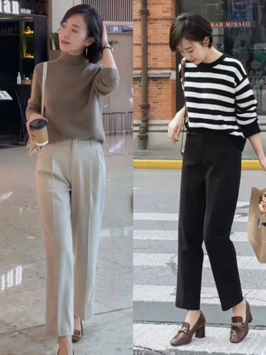 下装 初冬毛衣下面搭什么更好看？建议试试这四款下装，想不优雅都难