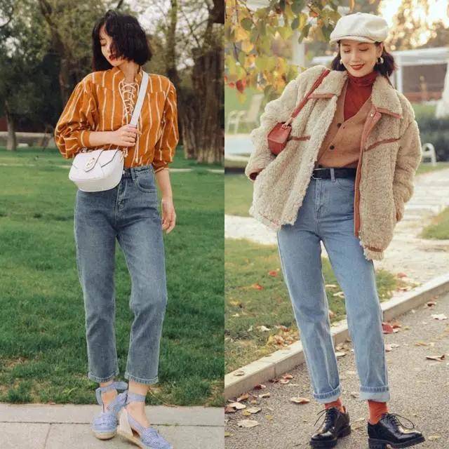 长度 小个子“不穿高跟鞋,也能显高”的技巧,藏在“上衣+九分裤”中