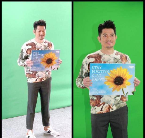 郭富城 郭富城穿针织衫亮相，尽显中年男性硬朗气质，脸上皱挺明显了