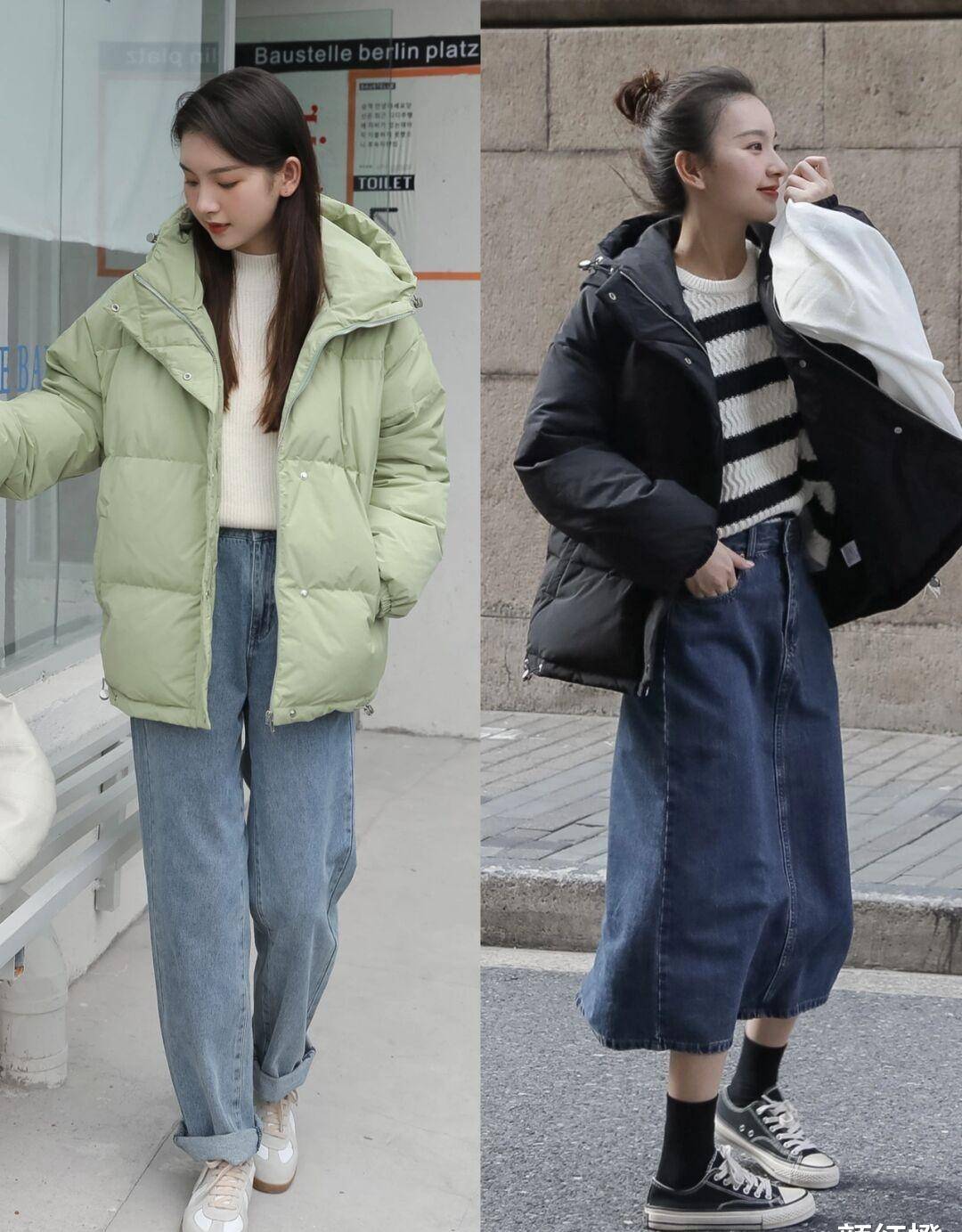 保暖性 小姐姐示例羽绒服：20+女性基础推荐5款单品值得借鉴，保暖又时尚