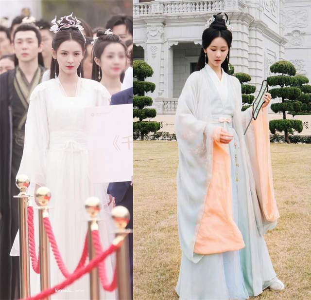 横店 周也礼服配球鞋，王丽坤古装发髻配西装！这场红毯也太随意了吧