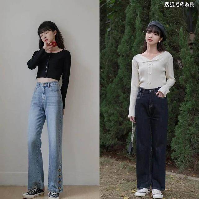 颜色 女人不管年纪多大，建议裤子穿“松”不穿“紧”，显瘦又百搭