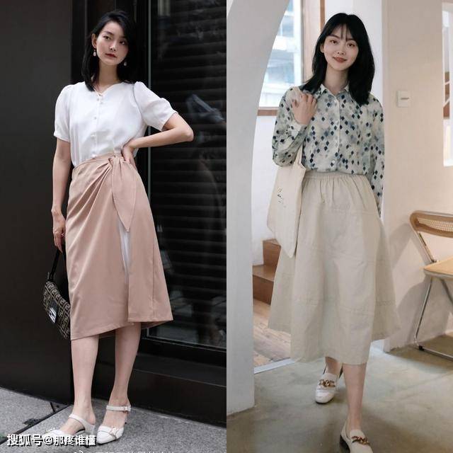 配饰 聪明女人夏天很少穿短裤,优雅修身的“半裙”正流行,谁穿都好看