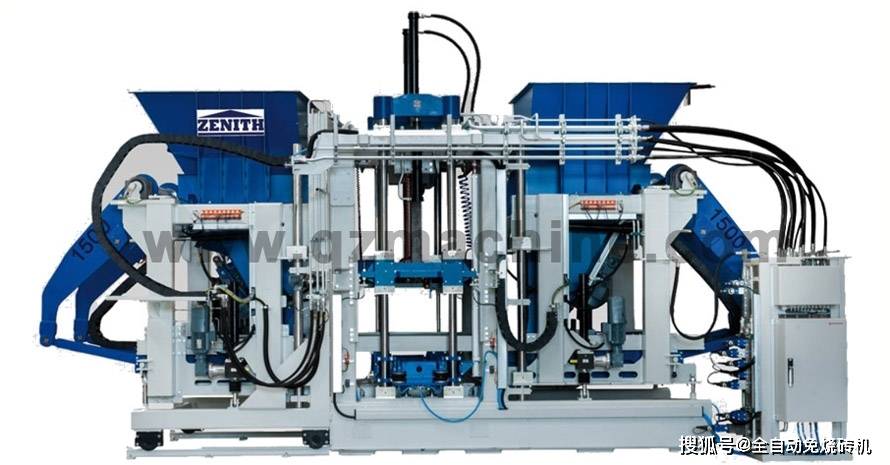 泉工砖机1500全自动砌块成型机
