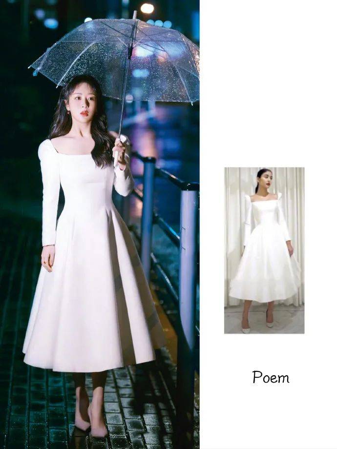 美人 都是伞下美人照！杨紫显得端庄优雅，鞠婧祎竟然有魅惑感，好神奇