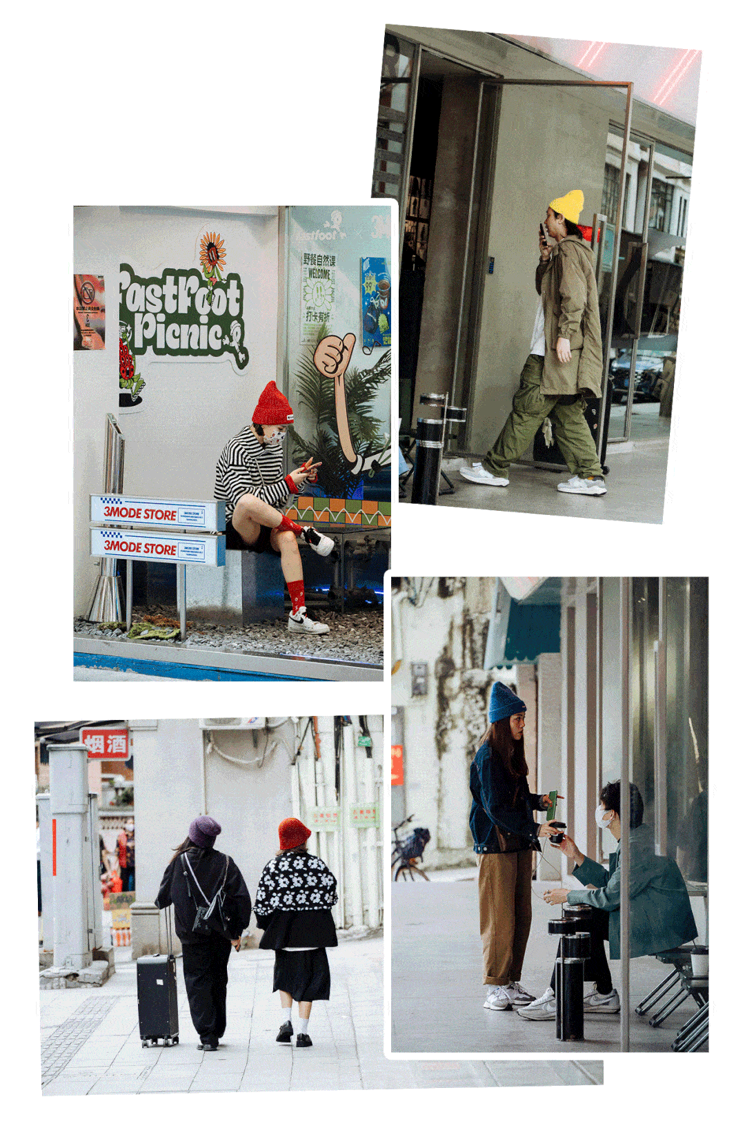 卫衣 广州限时降温的这周,也是街头潮人最爱的秋季时装周