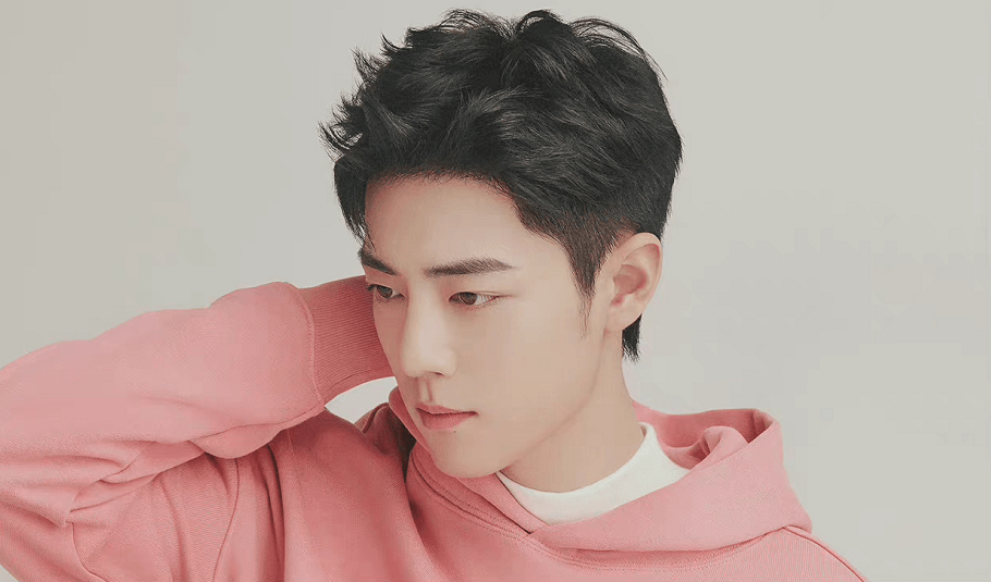 卫衣 肖战和粉色的适配度有多高？粉丝：他就是温柔本身！